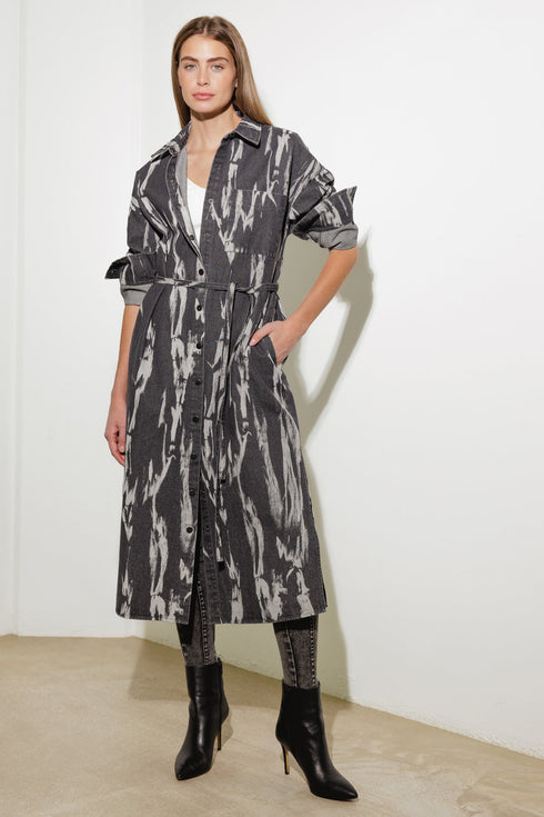 here-now-woven-denim-midi-shirt-dress Flying Tomato-Sophia's StyleDRESSES-1