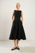living-the-dream-black-woven-midi-dress-sophias-styleDRESSES-1
