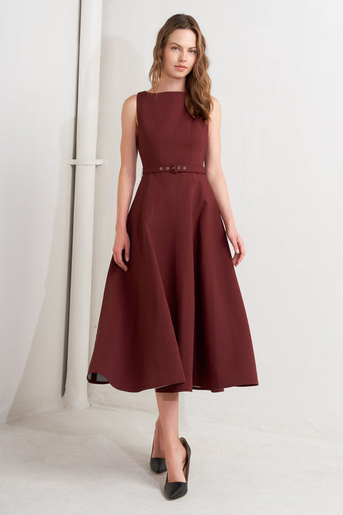 living-the-dream-wine-woven-midi-dress Flying Tomato-Sophia's Style-2