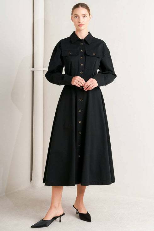 charming-decision-woven-midi-dress-1 Flying Tomato - Sophia's StyleDRESSES-1