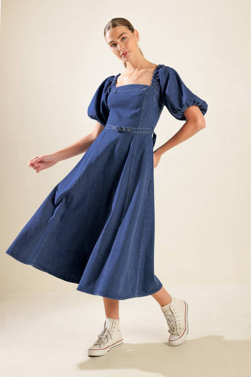 all-spruced-up-denim-midi-dress Flying Tomato-Sophia's Style-3