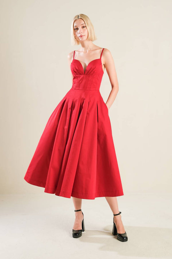 dream-keeper-woven-midi-dress Flying Tomato-Sophia's StyleDRESSES-1