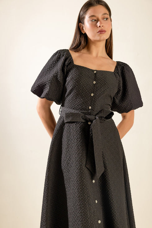noir-heritage-black-textured-button-front-belted-midi-dress-flying-tomato-sophias-style-6
