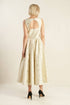 check-yourself-champagne-woven-midi-dress Flying Tomato - Sophia's Style-5
