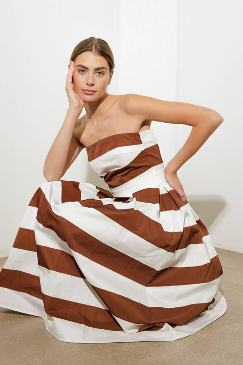 everyday-hustle-rust-woven-midi-dress Flying Tomato-Sophia's StyleDRESSES-1