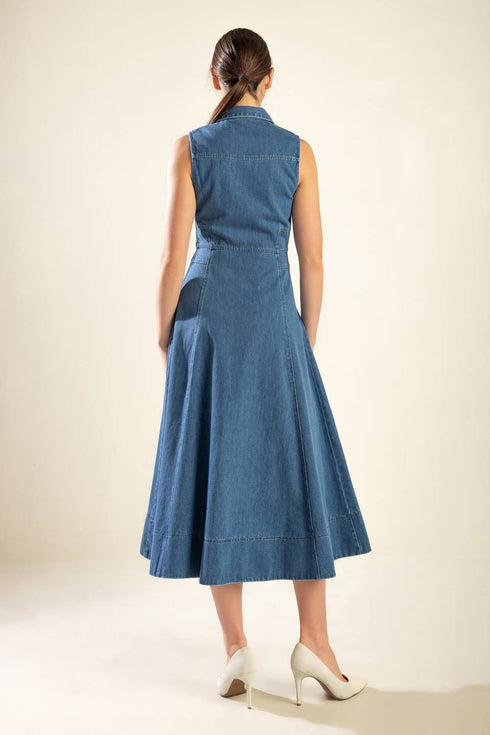 the-genevieve-denim-midi-dress Flying Tomato-Sophia's Style-2