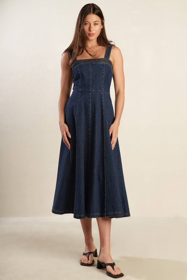terrific-timing-denim-midi-dress Flying Tomato-Sophia's StyleDRESSES-1