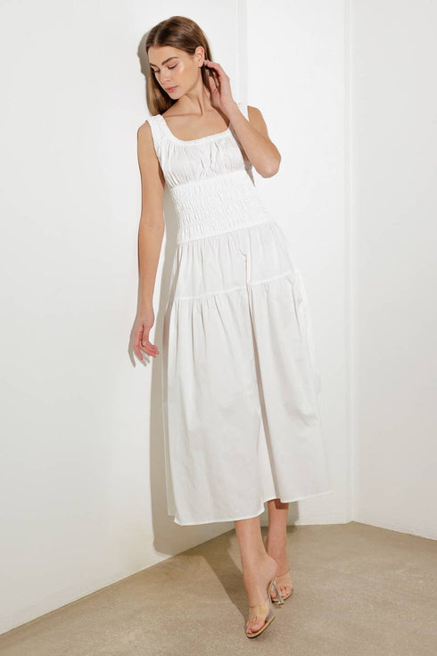 loveliest-looks-white-woven-midi-dress Flying Tomato-Sophia's Style-7