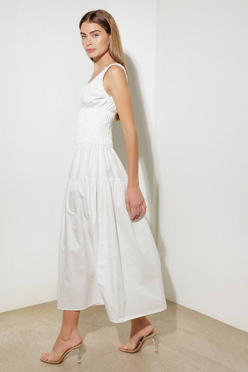 loveliest-looks-white-woven-midi-dress Flying Tomato-Sophia's Style-5