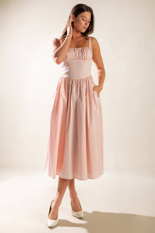 easily-loved-woven-midi-dress Flying Tomato-Sophia's StyleDRESSES-1