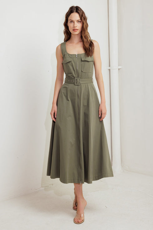 olive-grove-woven-midi-dress Flying Tomato-Sophia's Style-5