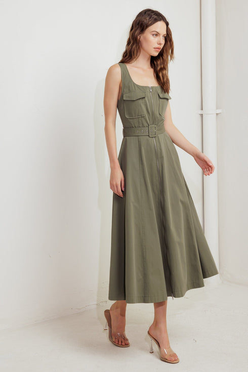 olive-grove-woven-midi-dress Flying Tomato-Sophia's Style-6