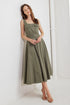 olive-grove-woven-midi-dress Flying Tomato-Sophia's StyleDRESSES-1