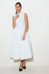 nue-ease-white-woven-mdi-dress Flying Tomato-Sophia's Style-3