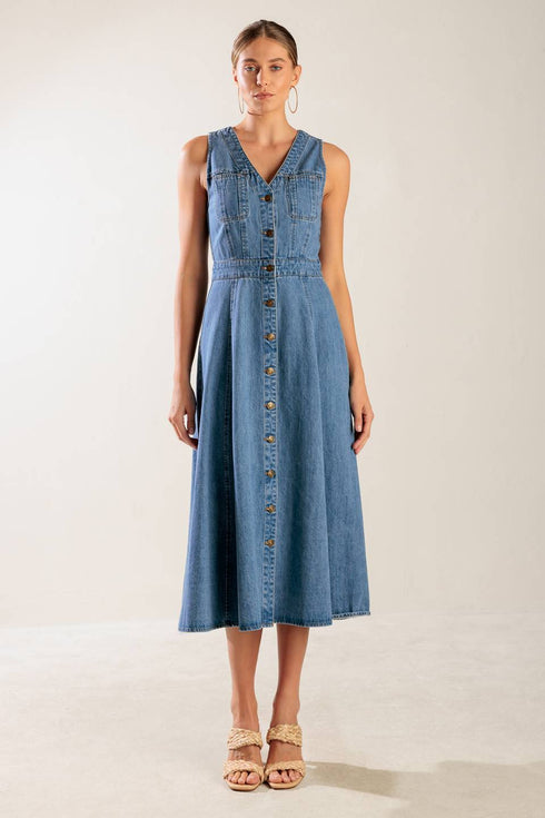 the-journey-begins-blue-denim-midi-dress Flying Tomato-Sophia's Style-3