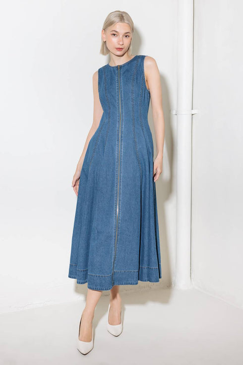 irresistibly-poised-denim-midi-dress-1-flying-tomato-Sophia's StyleDRESSES-1