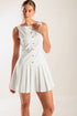 no-comparison-white-woven-mini-dress Flying Tomato-Sophia's Style-5