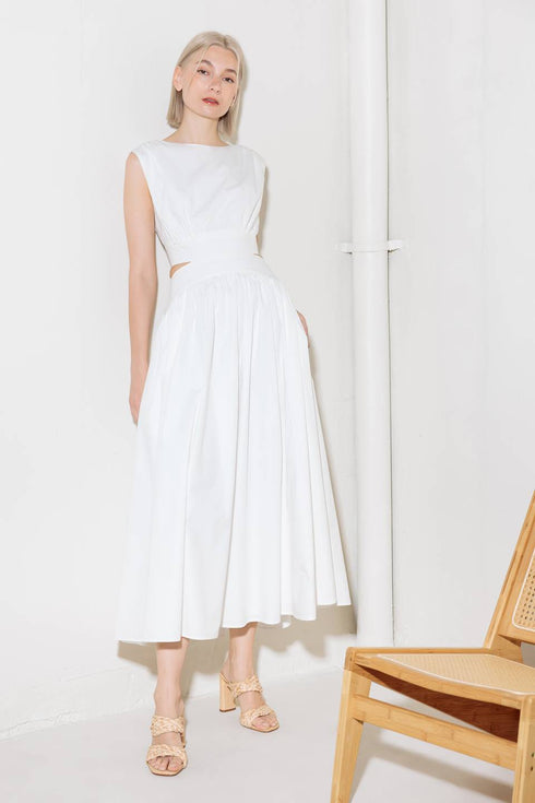chasing-peace-in-white-woven-midi-dress Flying Tomato-Sophia's Style-6