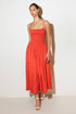 move-with-intention-red-woven-midi-dress Flying Tomato-Sophia's Style-4