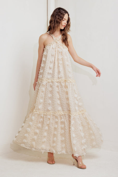 cloud-nine-gown-woven-ankle-dress Flying Tomato-Sophia's Style-5
