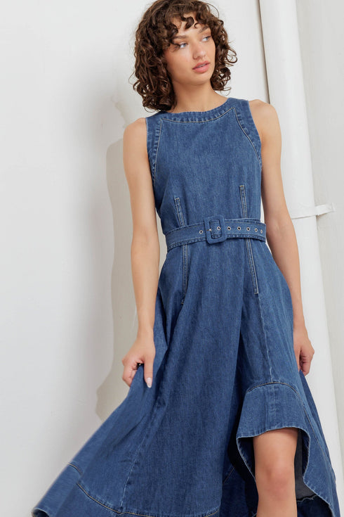 poet-s-muse-denim-woven-midi-dress Flying Tomato-Sophia's Style-6