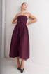 opera-wine-woven-midi-dress Flying Tomato - Sophia's StyleDRESSES-1
