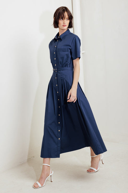 cinched-couture-woven-midi-dress Flying Tomato-Sophia's Style-6