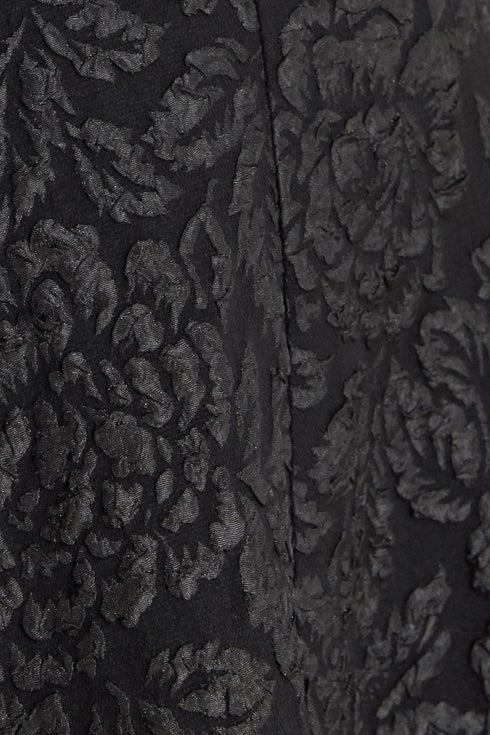 FEMME FATALE JACQUARD WOVEN MIDI DRESS