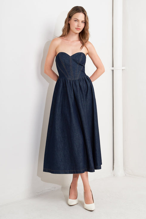 vintage-siren-denim-midi-dress-Sophia's Style-3