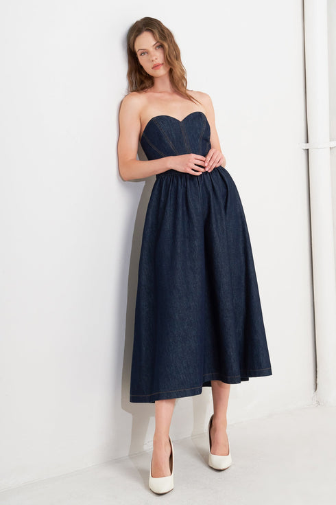vintage-siren-denim-midi-dress-Sophia's Style-4