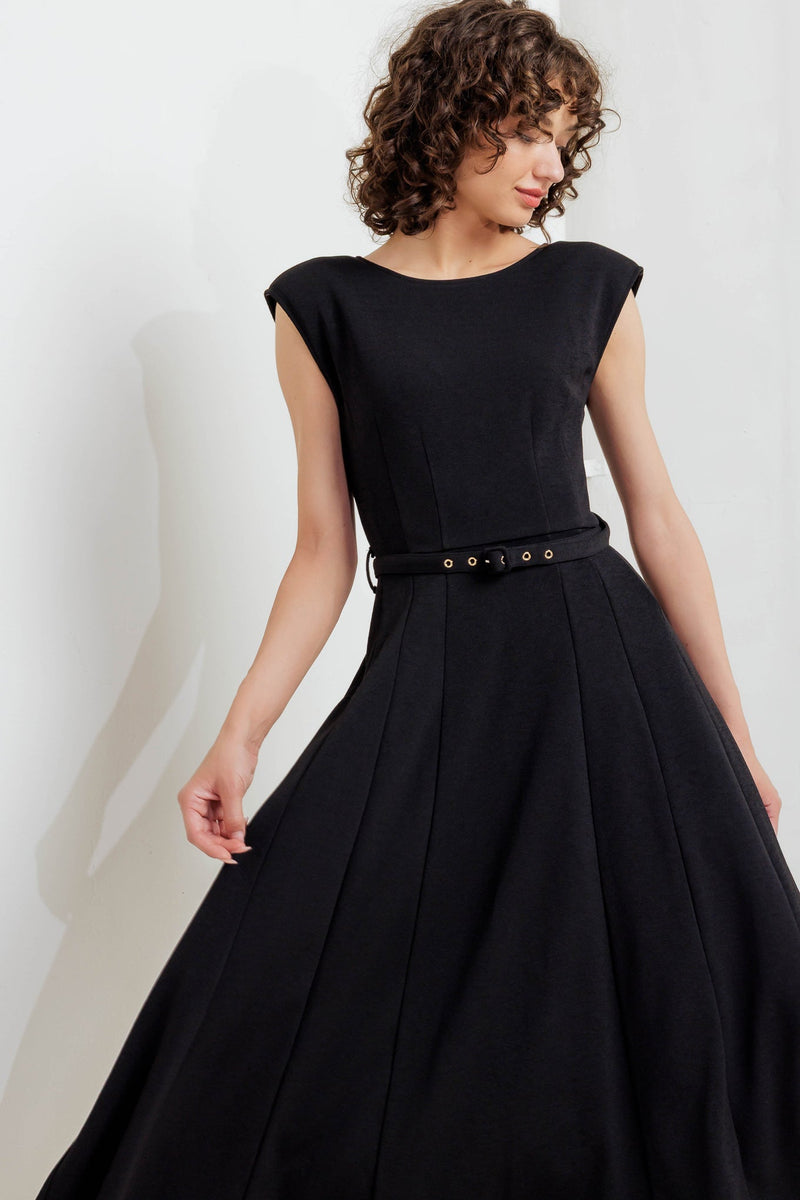 UNBELIEVABLY LOVELY WOVEN MIDI DRESS