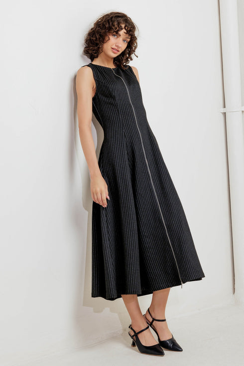 urban-frame-woven-midi-dress Sophia's Style-5