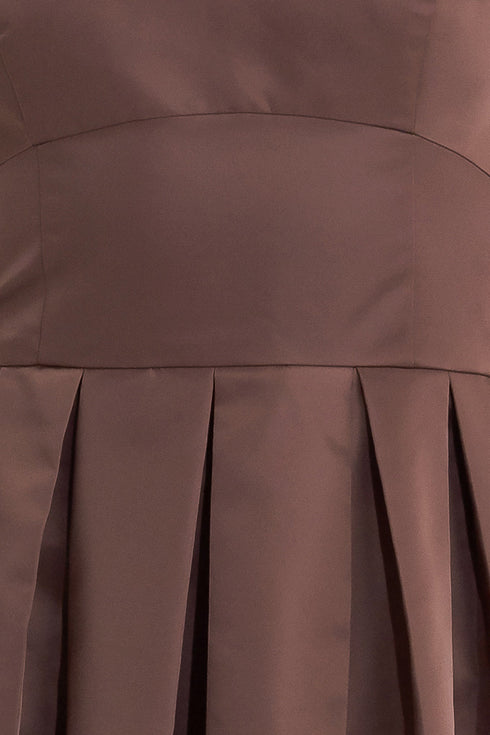 chocolate-symphony-woven-midi-dress-Sophia's Style-8