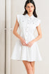 confidently-yours-white-woven-mini-dress-flying-tomato-Sophia's Style-4