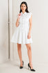 confidently-yours-white-woven-mini-dress-flying-tomato-Sophia's Style-5