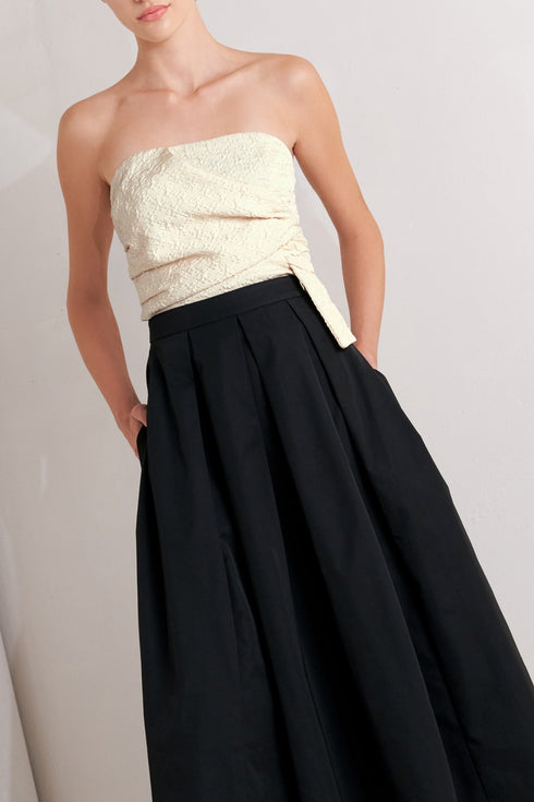 mono-ballet-woven-midi-dress-1 Flying Tomato - Sophia's Style-4