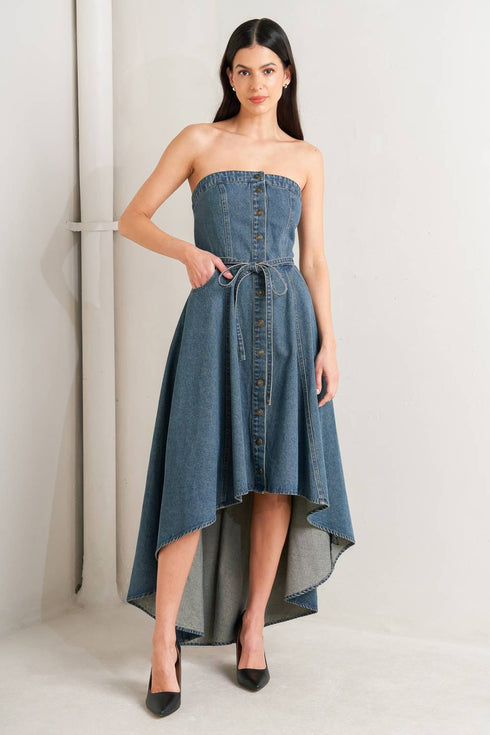 midnight-volume-denim-midi-dress-Flying-Tomato-Sophia's StyleDRESSES-1