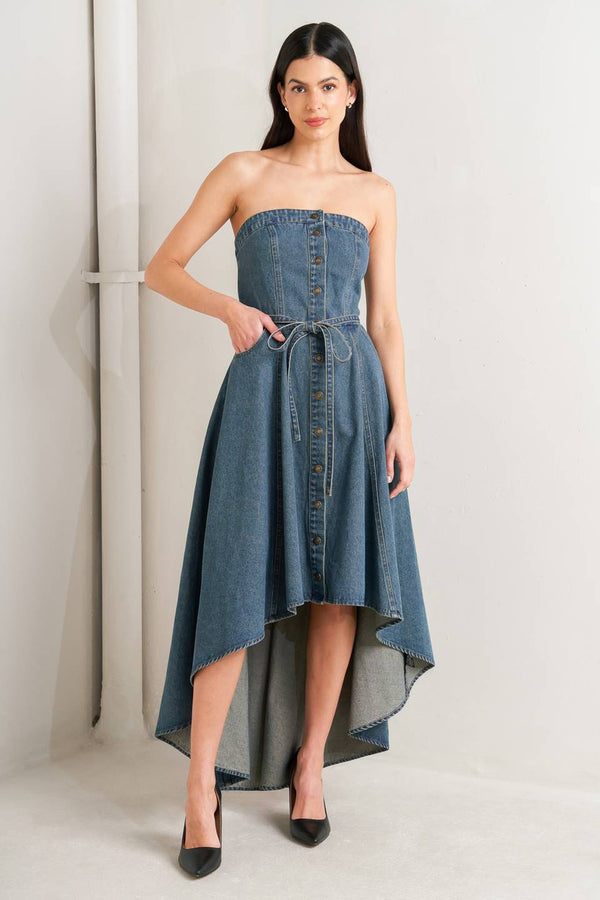 midnight-volume-denim-midi-dress-Flying-Tomato-Sophia's StyleDRESSES-1