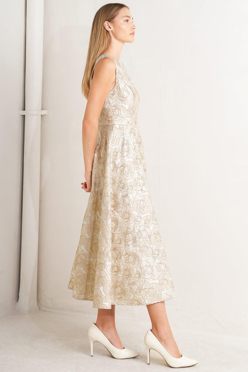 gilded-rose-woven-midi-dress-1-flying-tomato-sophias-style-4