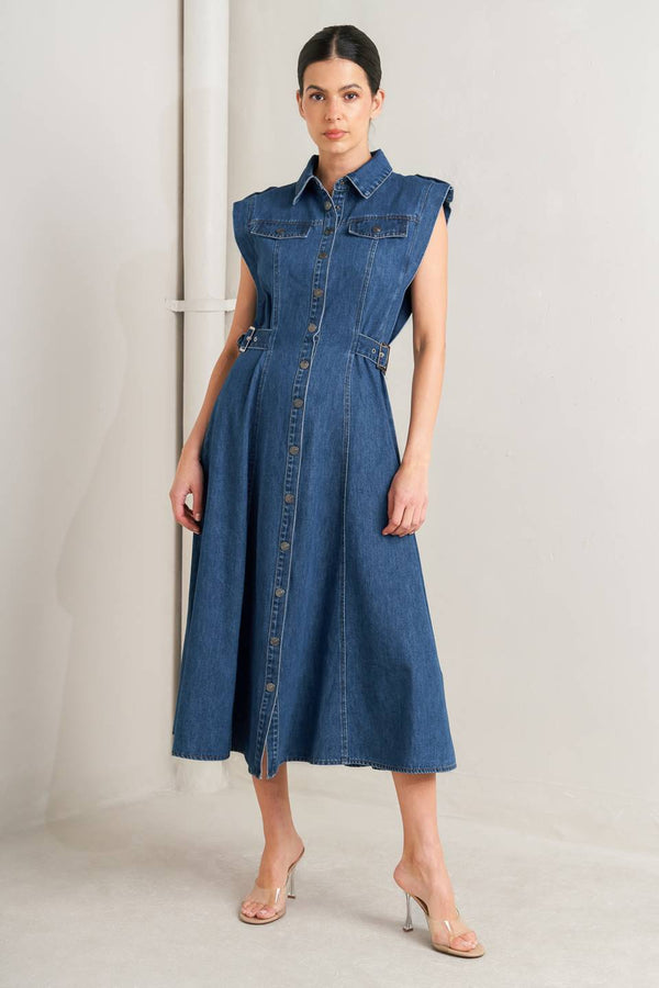 icon-vintage-denim-midi-dress-Flying-Tomato-Sophia's StyleDRESSES-1