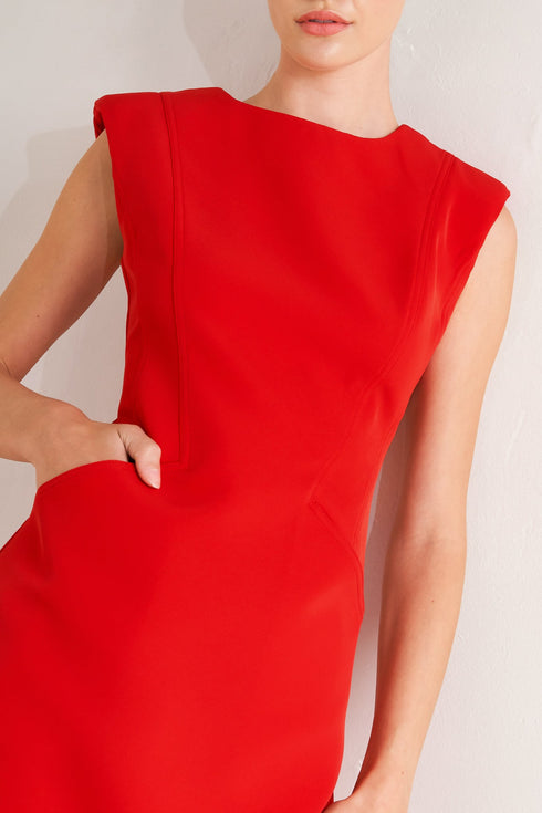 effortless-polish-woven-shift-dress-Sophia's Style-2