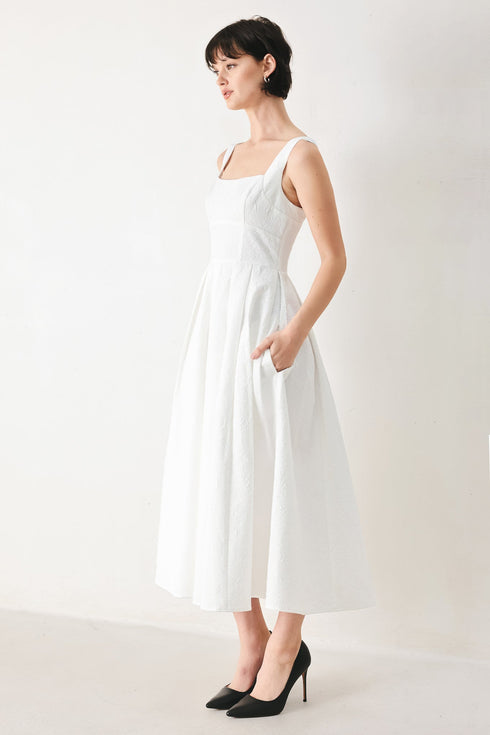 echo-in-white-woven-midi-dress-sophias-style-5