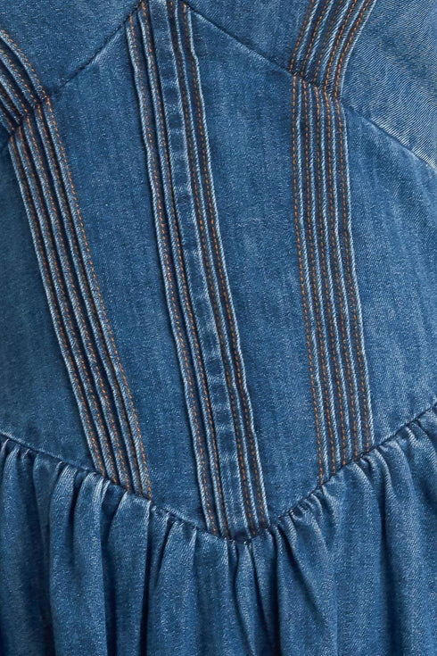 blue-ballet-denim-midi-dress-Flying-Tomato-Sophia's Style-8