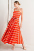 sweet-escape-stripe-woven-midi-dress-flying-tomato-Sophia's StyleDRESSES-1