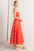 sweet-escape-stripe-woven-midi-dress-flying-tomato-Sophia's Style-7