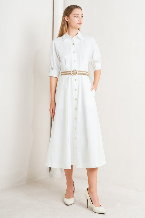 relaxed-tailor-woven-midi-dress-1-flying-tomato-Sophia's StyleDRESSES-1