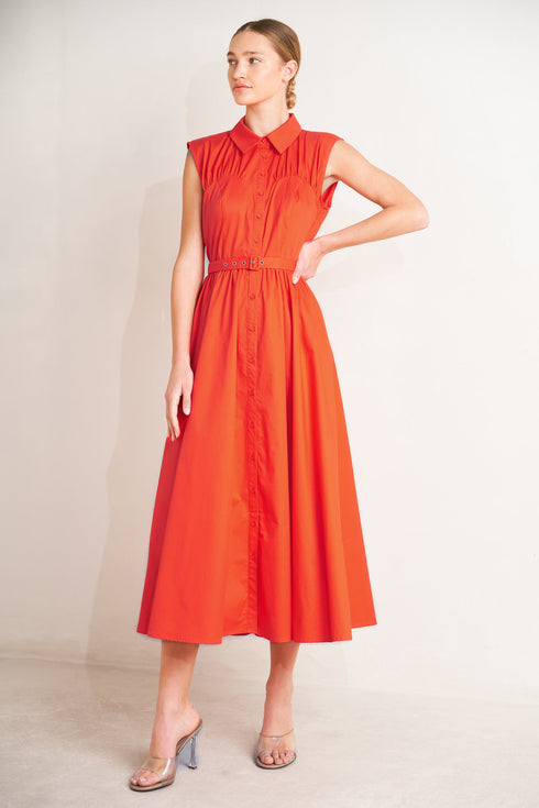 runway-ready-scarlet-woven-midi-dress-sophias-style-3
