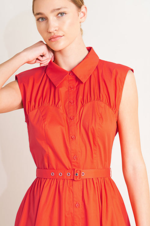 runway-ready-scarlet-woven-midi-dress-sophias-style-4