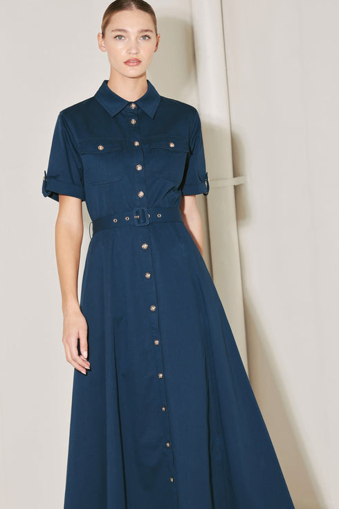 classic-authority-woven-midi-dress-sophias-style-4