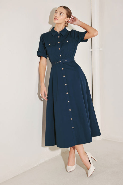 classic-authority-woven-midi-dress-sophias-styleDRESSES-1